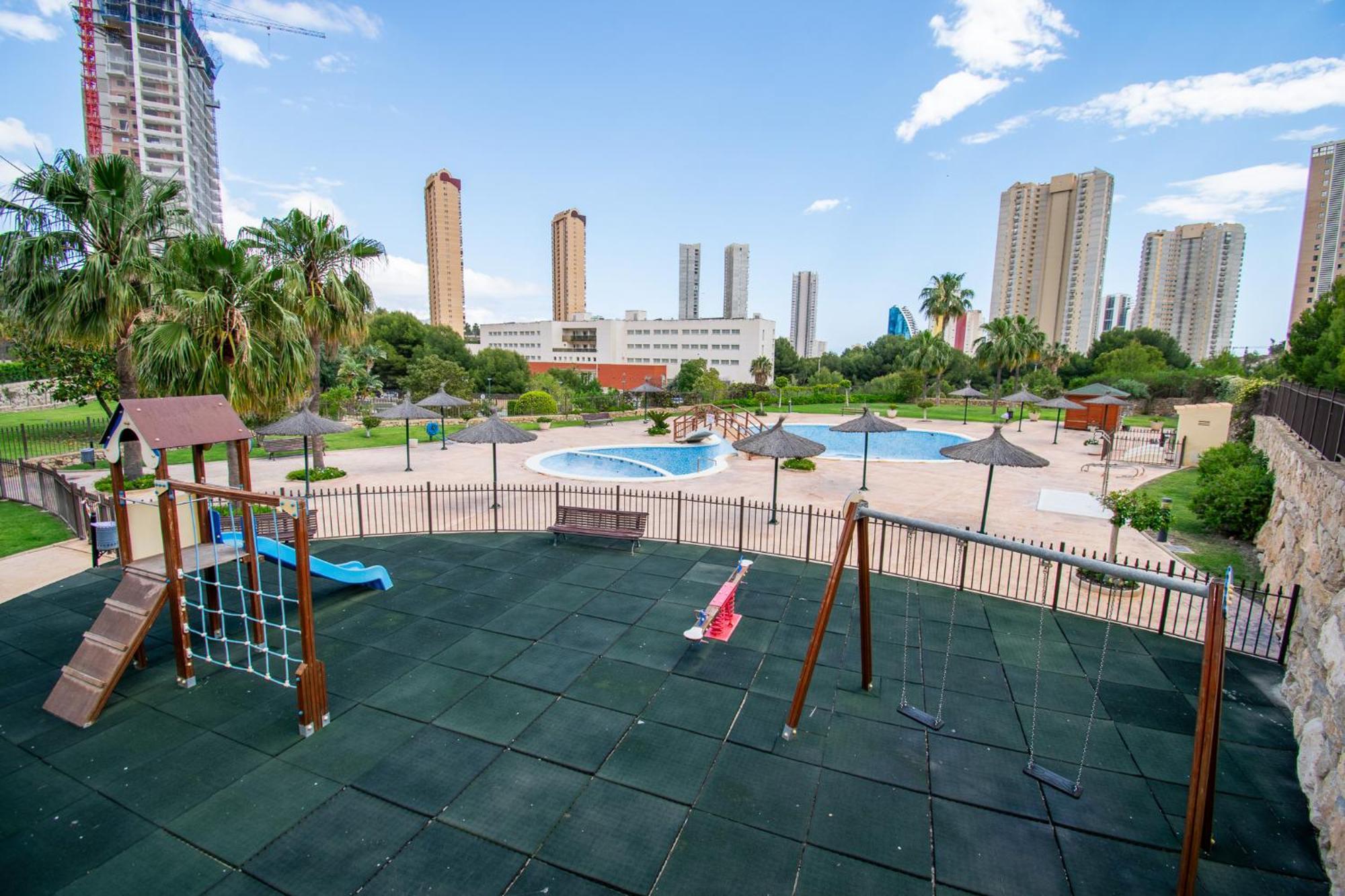 Апартаменти Jardines Benidorm Poniente Екстер'єр фото